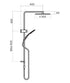 Alder Lynx Eco Twin Shower System